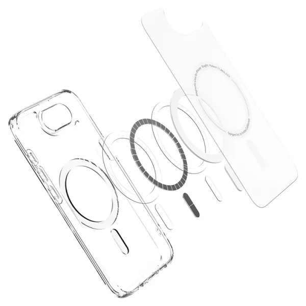 Spigen Ultra Hybrid Mag MagSafe - Case for iPhone 17e / 16e (Frost White)