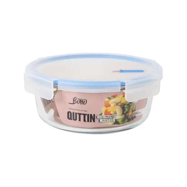 Герметичная коробочка для завтрака Quttin Boho Прозрачный 1,3 L (6 штук)