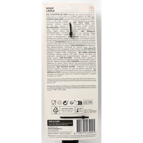 Ladle La Mediterránea 33 cm (24 Units)