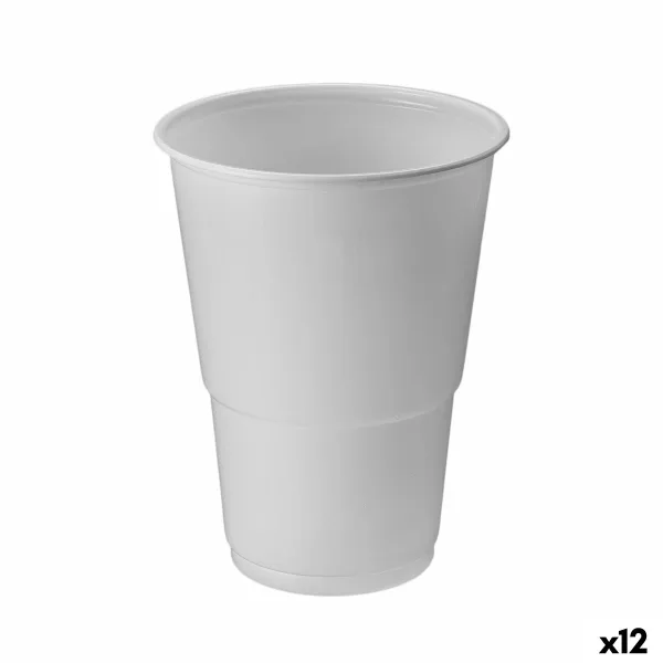 Набор стаканов Algon Белый 330 ml 50 Предметы (12 штук)