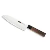 Virtuvės peilis Quttin SANTOKU Takamura Ruda Sidabras 17 cm (12 vnt.)