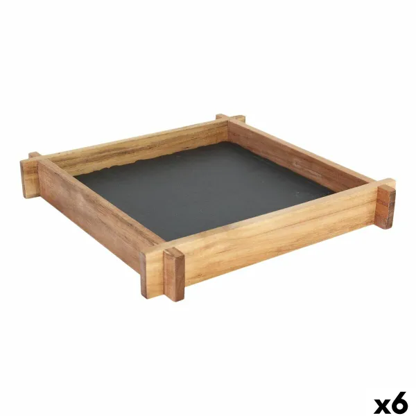 поднос для закусок Viejo Valle 27,5 x 27,5 x 4 cm (6 штук)