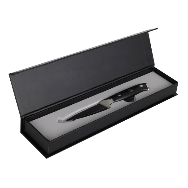 Нож для чистки Quttin Damaskus Чёрный Серебристый Нержавеющая сталь 9 cm (2 штук)