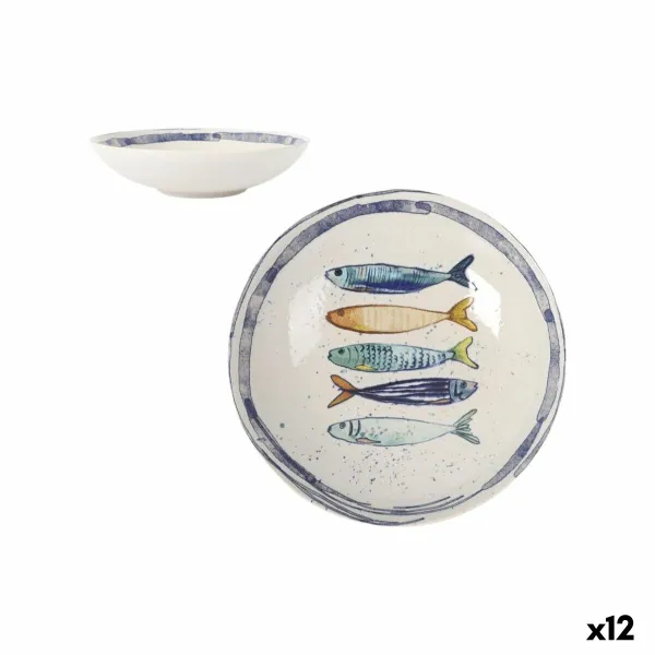 Глубокое блюдо La Mediterránea Peixe Ø 21 cm (12 штук)