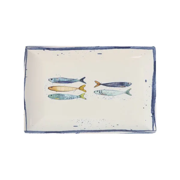 Vuoka La Mediterránea Peixe Suorakulmainen Kalat 30 x 20 x 2,5 cm (6 osaa)