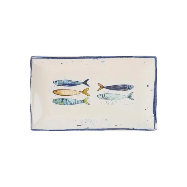 Vuoka La Mediterránea Peixe Suorakulmainen Kalat 25,3 x 15 x 2 cm (18 osaa)