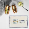 Vuoka La Mediterránea Peixe Suorakulmainen Kalat 25,3 x 15 x 2 cm (18 osaa)