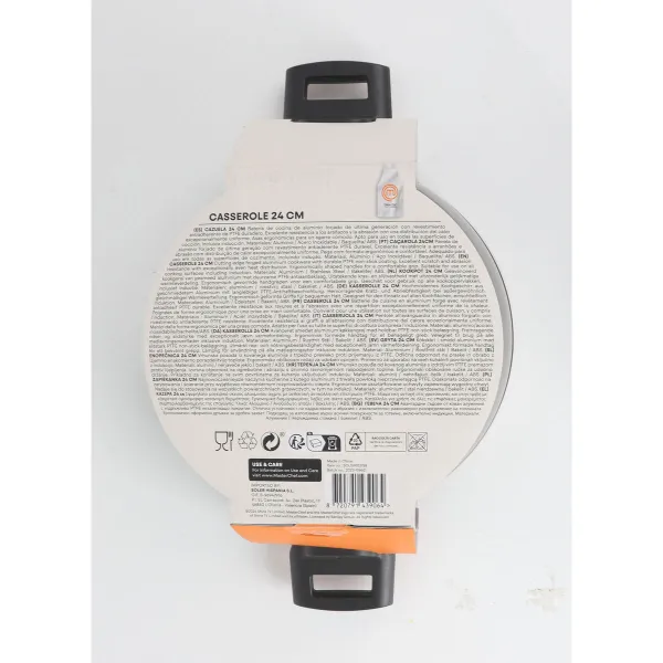 Katls ar vāku MasterChef 24 cm 2,5 mm (4 gb.)