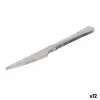 Meat Knife Set Quttin Classic Silver Stainless steel 21,5 x 1,9 cm 2 Pieces (12 Units)