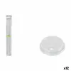 Set of lids for glasses Algon 250 ml 100 Pieces (12 Units)