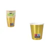 Stiklinių rinkinys Algon Auksinis 200 ml 10 Dalys (18 vnt.)