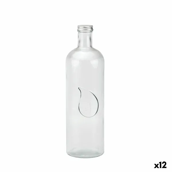 Стеклянная бутылка La Mediterránea Металл Cтекло 1,6 L (12 штук)