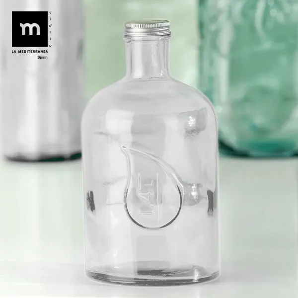Стеклянная бутылка La Mediterránea Металл Cтекло 1,4 L (12 штук)