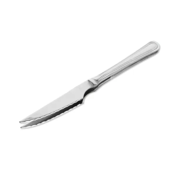 Meat Knife Set Quttin Antártica Silver Stainless steel 21,5 x 1,9 cm 2 Pieces (12 Units)
