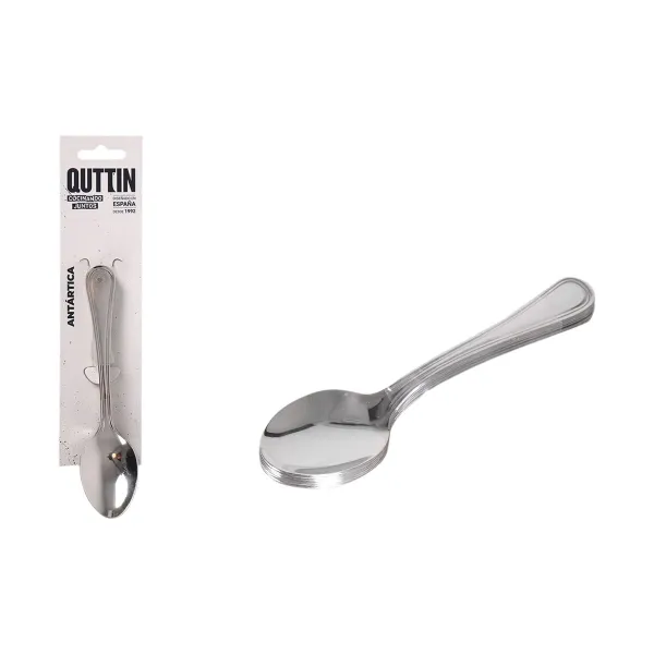 Десертная ложка Quttin Antartica 1,5 mm 6 Предметы (12 штук)