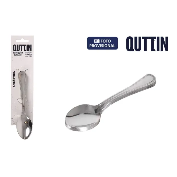 Десертная ложка Quttin Antartica 1,5 mm 6 Предметы (12 штук)
