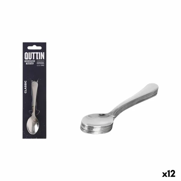 Десертная ложка Quttin Classic 6 Предметы (12 штук)