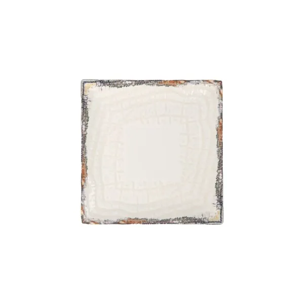 Jälkiruokalautanen La Mediterránea Albus 18 x 18 x 2 cm (12 osaa)