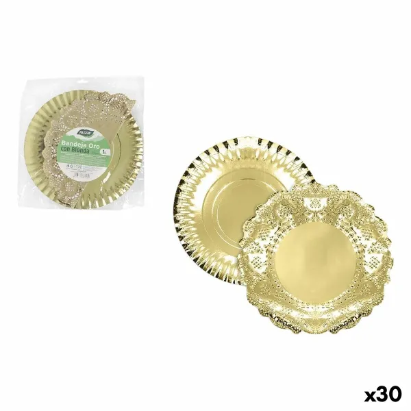 Užkandžių dėklas Algon Apskritas 30 cm (30 vnt.)