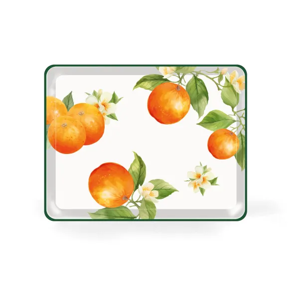 Поднос La Mediterránea 27 x 21 cm Фрукты 18 штук