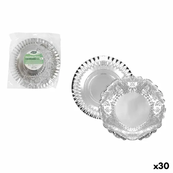 Välipalatarjotin Algon Pyöreä 35 cm (30 osaa)