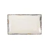 Serving Platter La Mediterránea Albus Rectangular 25,3 x 15 x 2 cm (18 Units)
