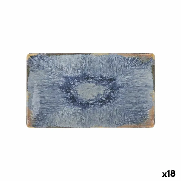 Pasniegšanas Plate La Mediterránea Aelia Taisnstūra 25,3 x 15 x 2 cm (18 gb.)