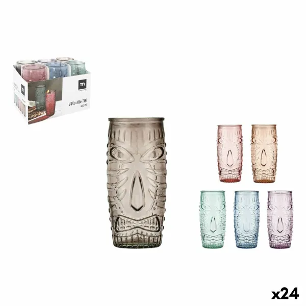 Stiklas vandeniui La Mediterránea TIKI 0,6 L (24 vnt.)