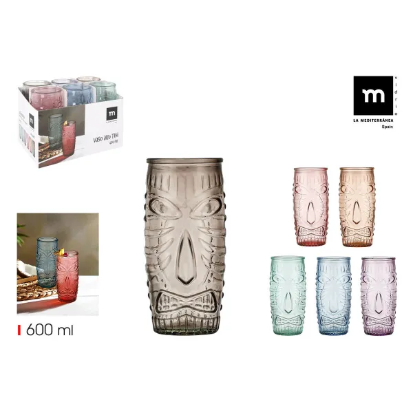 Ūdens glāze La Mediterránea TIKI 0,6 L (24 gb.)