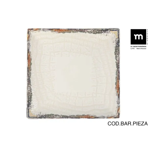 Плоская тарелка La Mediterránea Albus 24 x 24 x 2 cm (6 штук)