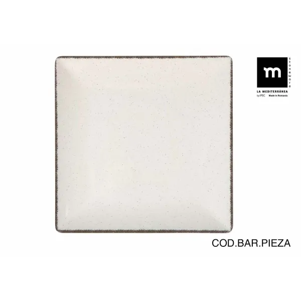 Плоская тарелка La Mediterránea Anllo 24 x 24 x 2 cm (6 штук)