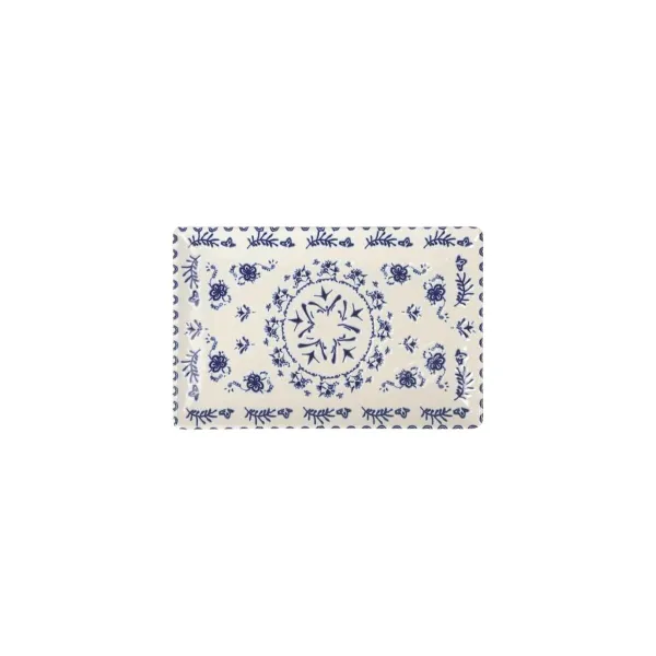 Serving Platter La Mediterránea Blur Rectangular 20 x 13 x 2 cm (24 Units)