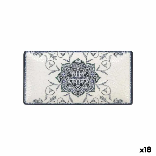 Поднос La Mediterránea Rosetta Прямоугольный 30 x 15 x 2 cm (18 штук)