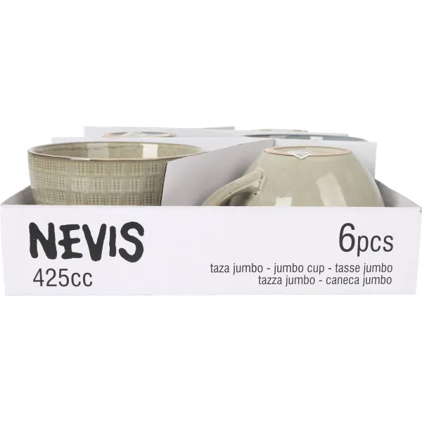 Puodelis La Mediterránea Nevis 425 ml (24 vnt.)