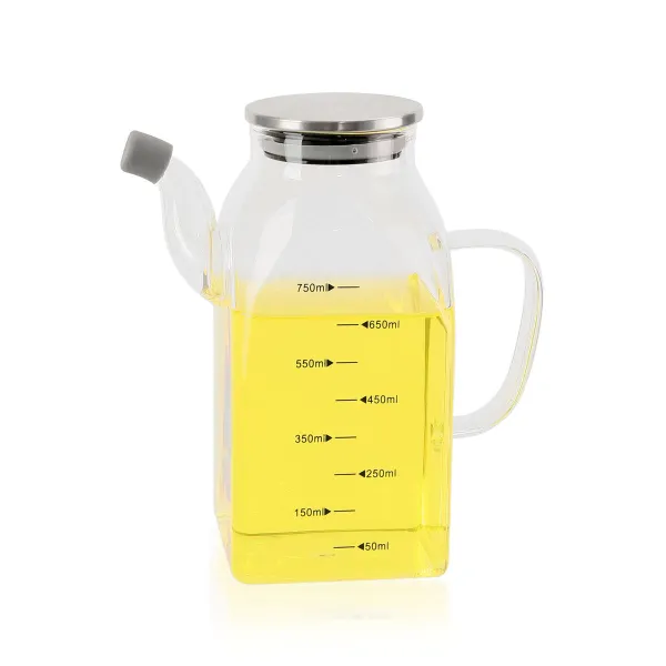 Menāža La Mediterránea Caurspīdīgs Sudrabains Metāls Borosilikāta glāze 0,75 L (12 gb.)