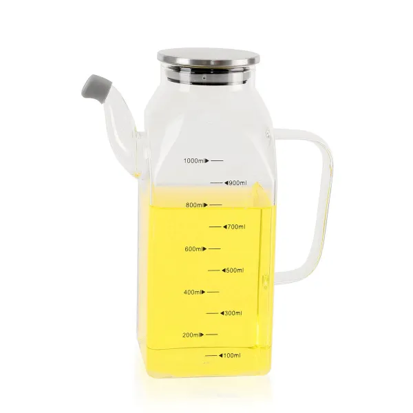 Menāža La Mediterránea Caurspīdīgs Sudrabains Metāls Borosilikāta glāze 1 L (6 gb.)
