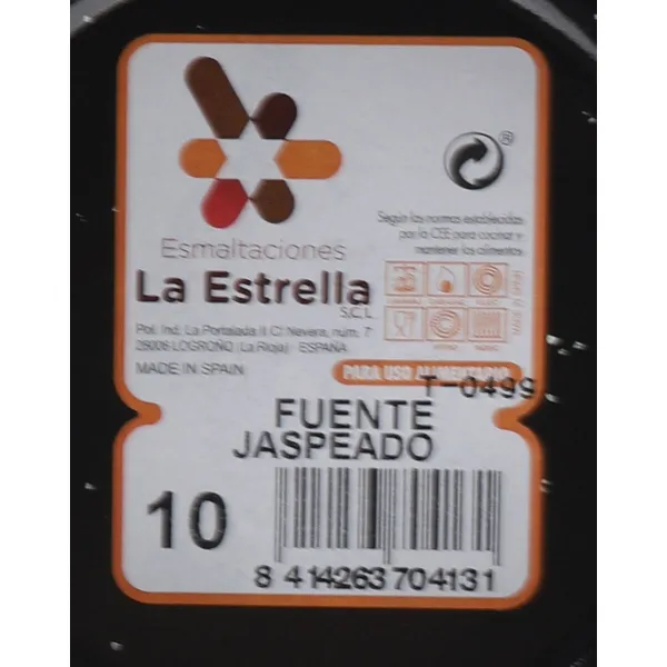 Kastrolis La Estrella Jaspeada 200 ml 16 x 10 x 4 cm (12 gb.)