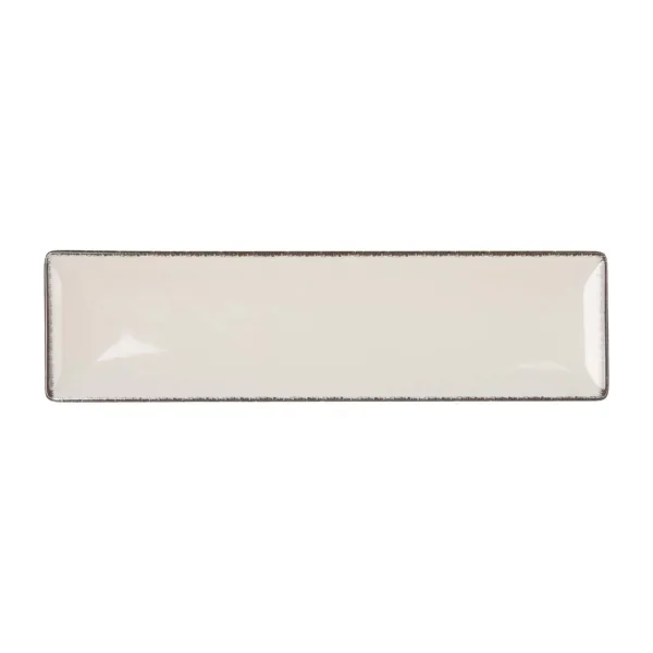 Pasniegšanas Plate La Mediterránea Anllo Taisnstūra 30 x 8 x 2 cm (24 gb.)