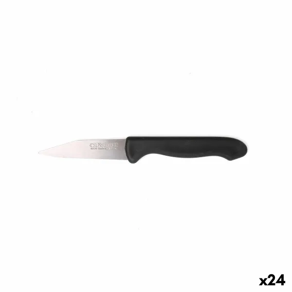 Mizošanas Nažu Komplekts Cuyfor Melns Sudrabains Nerūsējošais tērauds 7,5 cm 6 Daudzums (24 gb.)