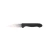 Peeler Knife Set Cuyfor Black Silver Stainless steel 7,5 cm 6 Pieces (24 Units)