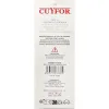 Meat Knife Set Cuyfor Black Silver 12 cm 6 Pieces (24 Units)