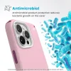 Speck Presidio2 Pro ClickLock & MagSafe - iPhone 16 Pro Max Case (Wednesday Pink / Boysenberry Purple / White)
