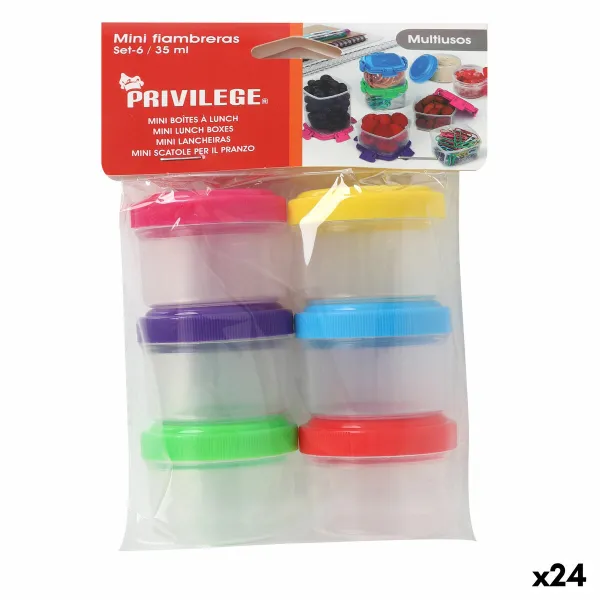 Pusdienu kastīšu komplekts Privilege 35 ml Ø 4,5 x 3 cm 6 Daudzums (24 gb.)