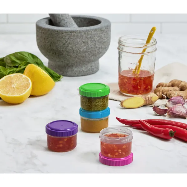 Set of lunch boxes Privilege 35 ml Ø 4,5 x 3 cm 6 Pieces (24 Units)