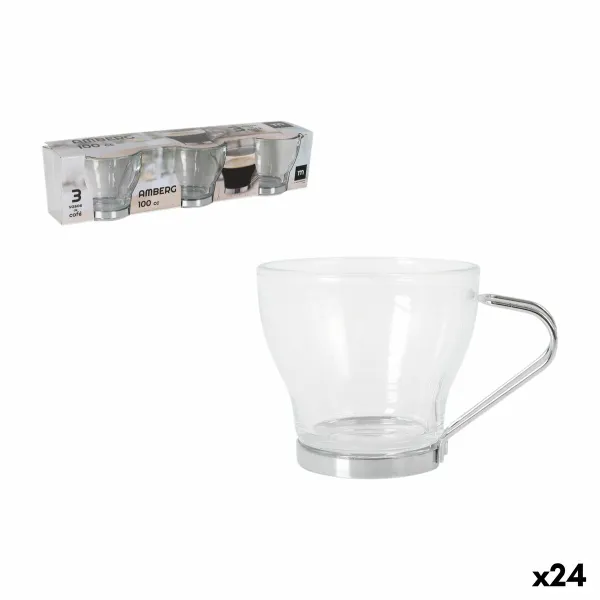 Lasisetti Inde Amberg 100 ml 3 Kappaletta (24 osaa)