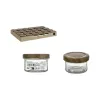 Стеклянная банка La Mediterránea WOOD 100 ml (72 штук)
