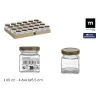 Стеклянная банка La Mediterránea WOOD 60 ml (72 штук)