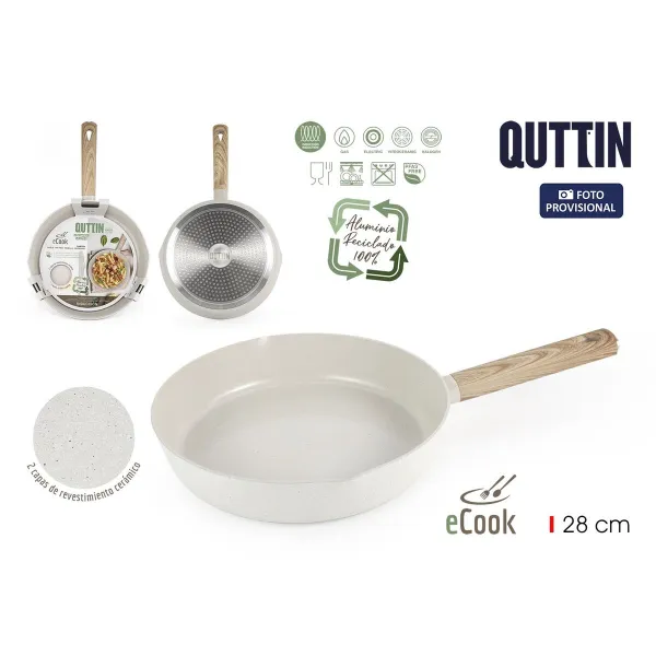 Pan Quttin ECOOK White (6 Units)