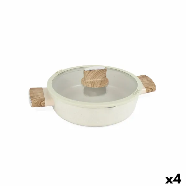Кастрюля с крышкой Quttin Ecook 20 x 9 cm 2,8 mm (4 штук)