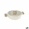 Кастрюля с крышкой Quttin Ecook 20 x 9 cm 2,8 mm (4 штук)